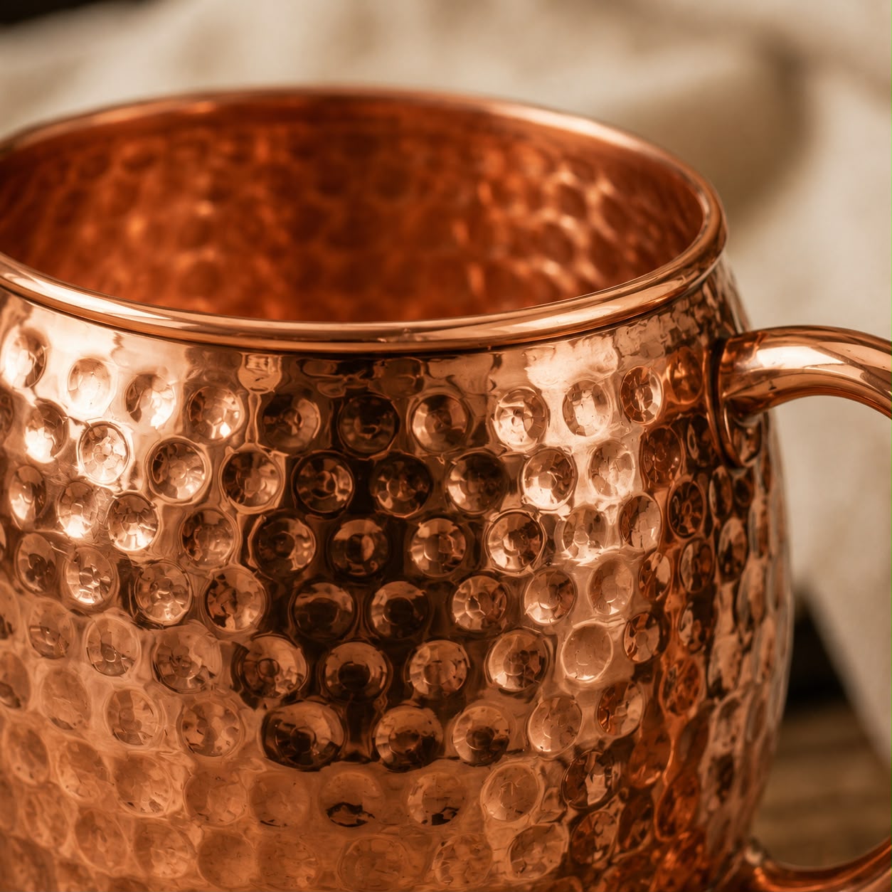 Le Mug Cuvera — Cuivre martelé d'Istanbul