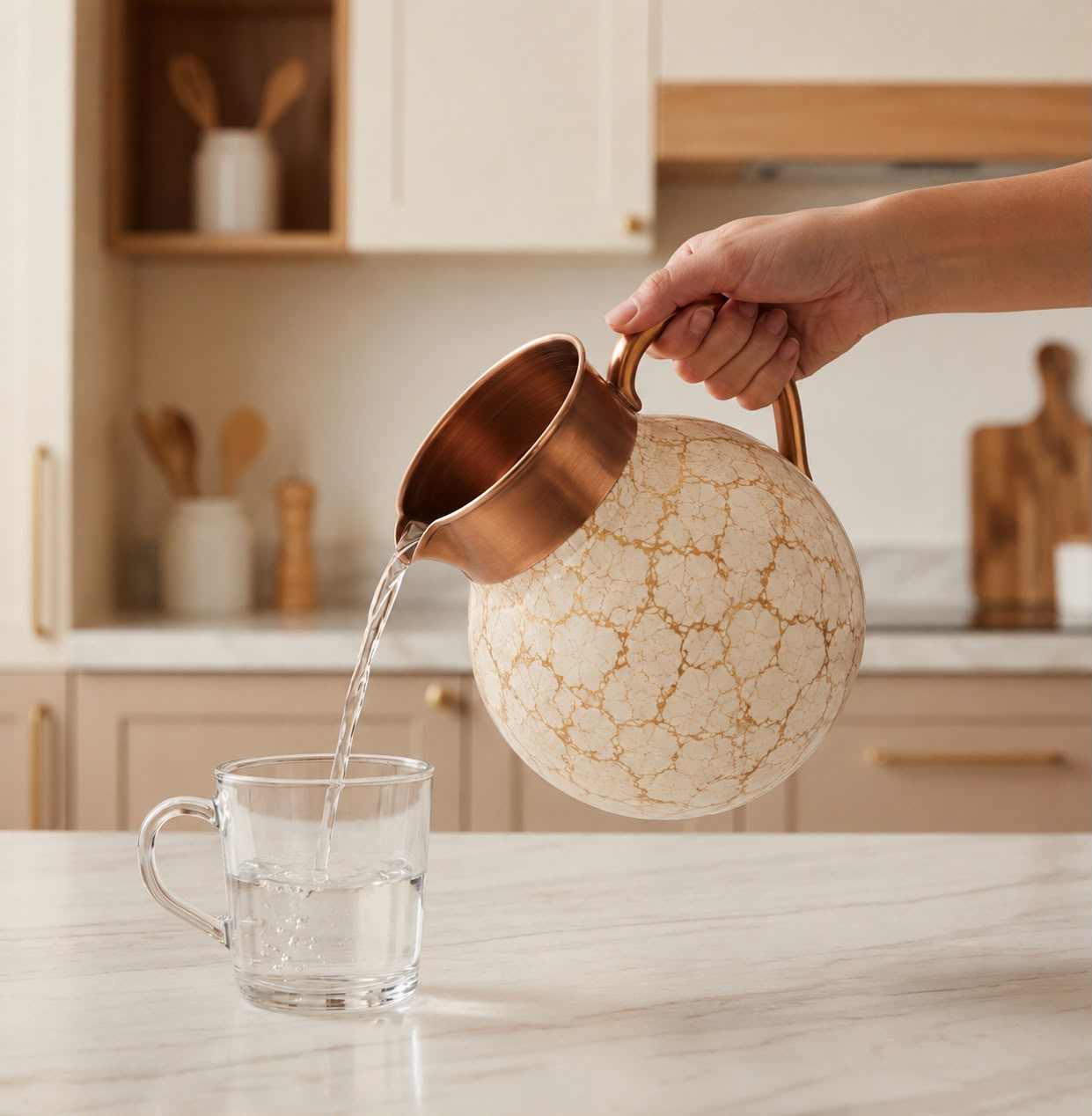 Carafe en cuivre — Jardin d'Istanbul (1,5L)